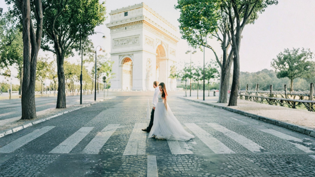 Destination wedding in France