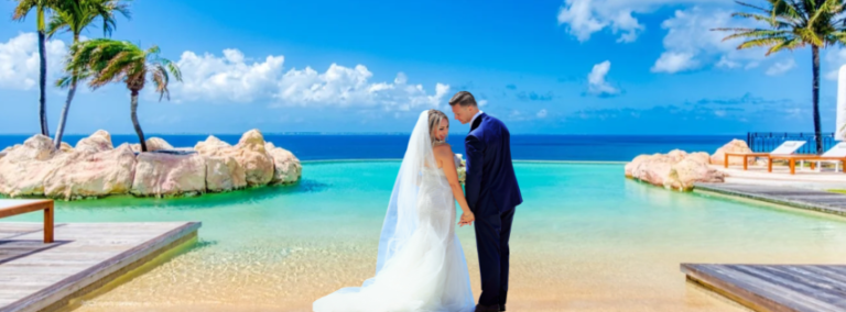 destination wedding in villa